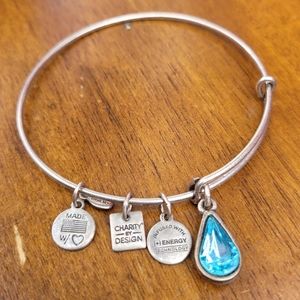Alex and Ani Living Water Bangle Bracelet